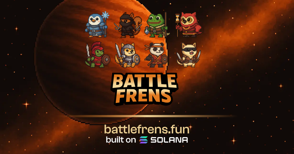 Battlefrens: Free-to-Play & Battle-to-Earn